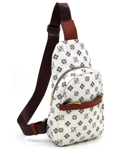 Monogram Sling Backpack CM750 IVORY